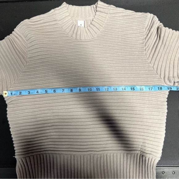 Varley Women’s Beige Talbert Ribbed Sweater Size XSmall - Picture 12 of 13